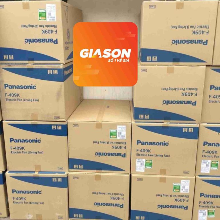 Quạt đứng Panasonic F-409K xanh có điều khiển, nhập chính hãng
